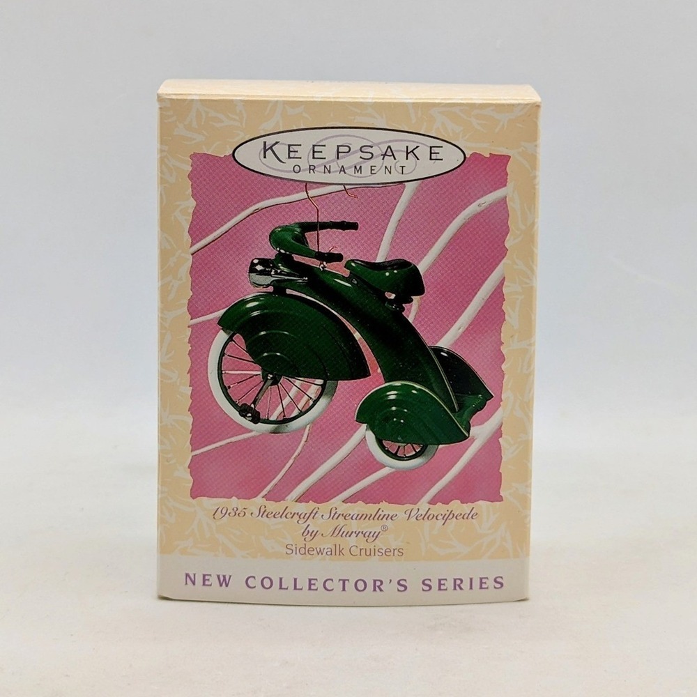 1997 Hallmark Keepsake 1935 Steelcraft Streamline Velocipede Ornament